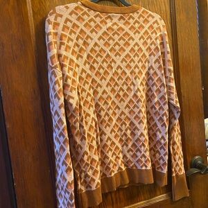 a new day Knit Geographic Pattern Sweater